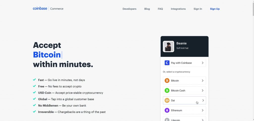 Coinbase Commerce
